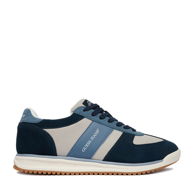 Sneakersy Guess Jeans EO-DELAND-01 WE Niebieski - męskie
