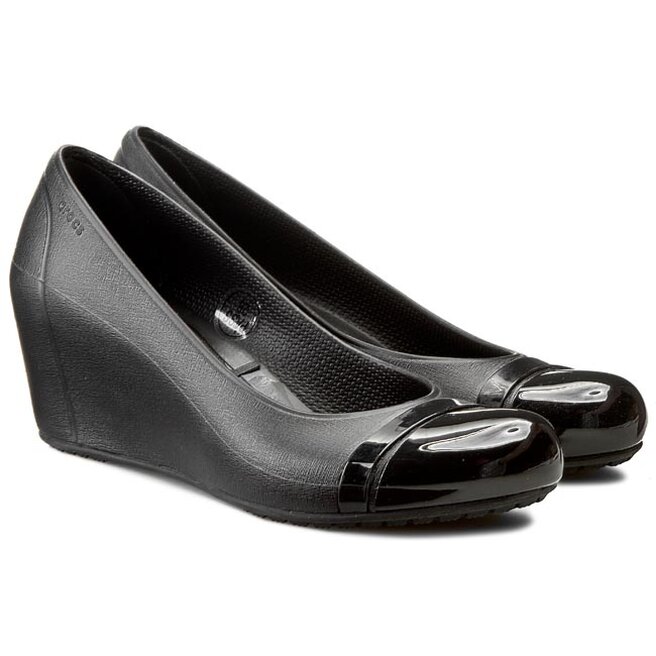 Crocs Cap Toe Wedge 12299 Black Black evzuttya .ua