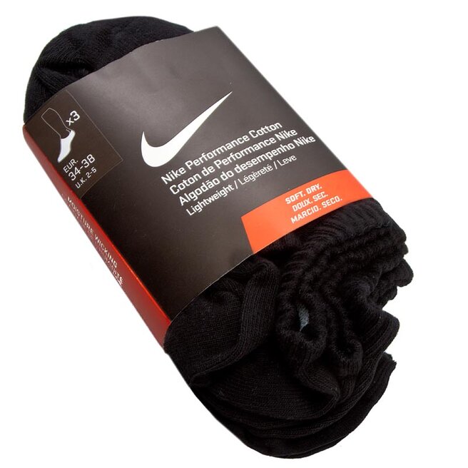 Anterior violación étnico 3 pares de calcetines cortos unisex Nike SX4705 001 • Www.zapatos.es