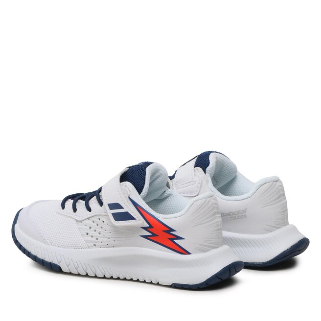 Babolat Pantofi Babolat Pulsion All Court Kid 32S23518 White/Estate Blue