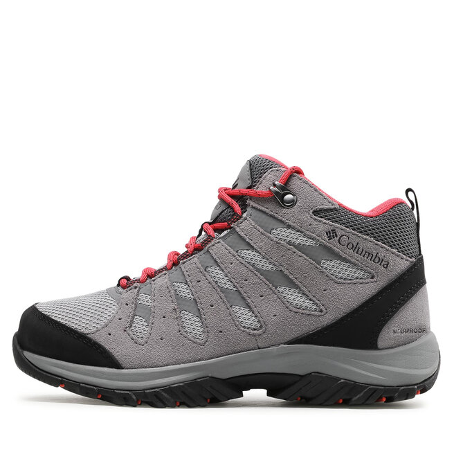 Columbia Bakancs Columbia Redmond III Mid Waterproof BL0168 Steam/Red Coral 088