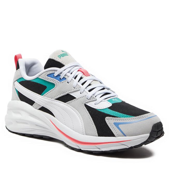 Puma black and green sport shoes store