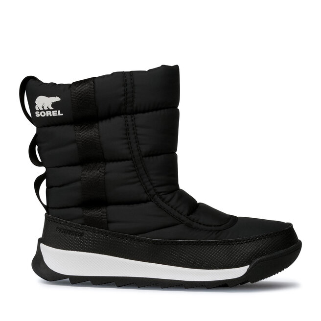 Śniegowce Sorel Youth Whitney II Puffy Mid - Czarny