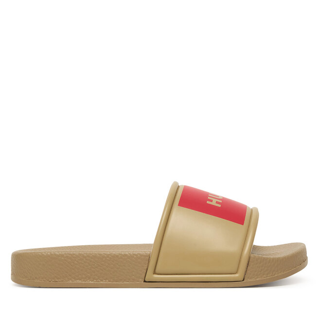 Klapki HUGO G01179 M Beżowy -