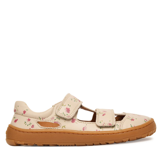 Sandały Froddo Barefoot Sandal G3150291-12 D Beżowy - dziewczęce
