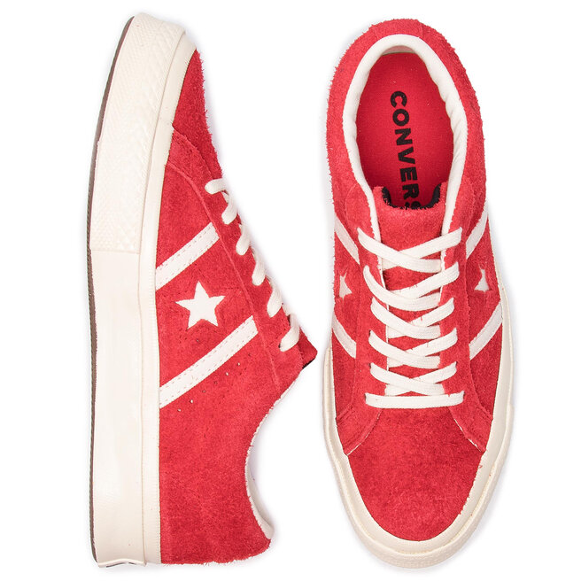 Sneakers Converse One Star Ox 163270C Enamel Red/Egret/Egret • Www.zapatos.es