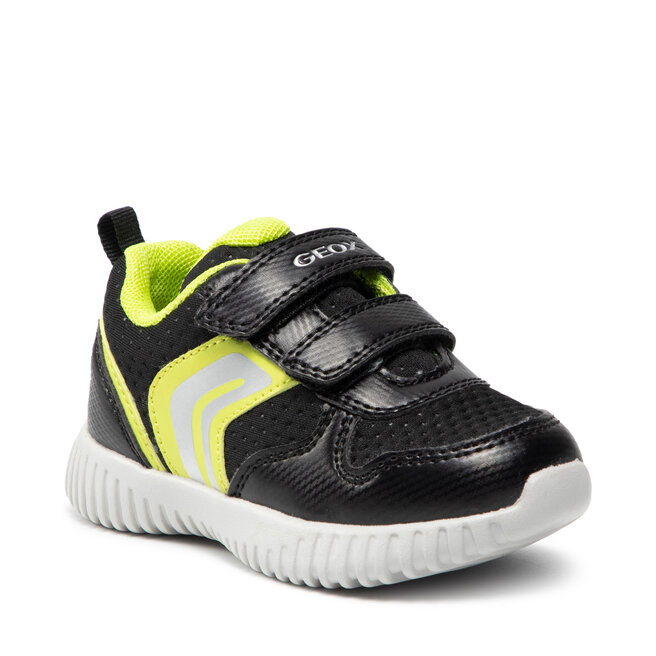 Sneakers Geox B Waviness B. A B162BA C0802 M Black/Lime • Www.zapatos.es