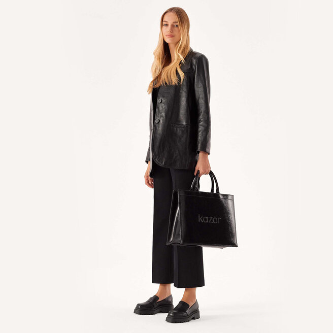 Kazar Loafersy Kazar Daniee 84317-01-00 Black