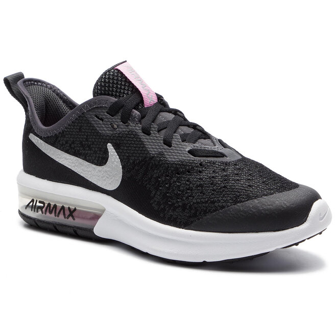 Pantofi Nike Air Max Sequent 4 Gs Black Metallic Silver
