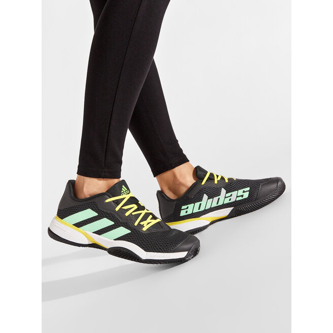 adidas Scarpe adidas Barricade K Clay HR1028 Blk/Grn/Blk