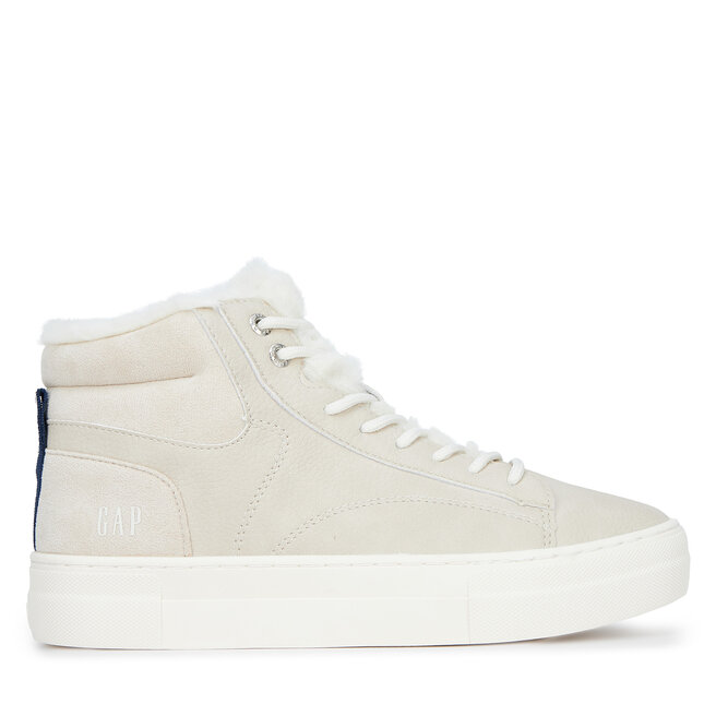 Sneakersy Gap PORTLAND CUP MID W - Écru