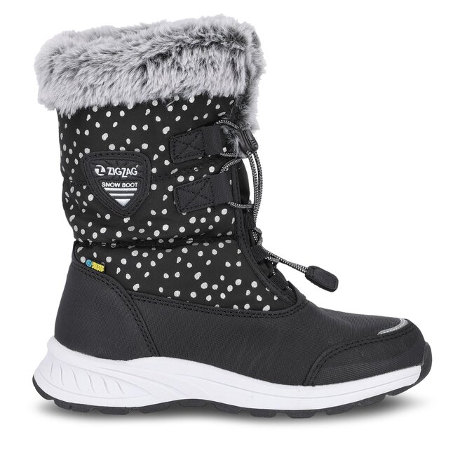 Śniegowce ZigZag Wesend Kids Winterboot WP - Czarny