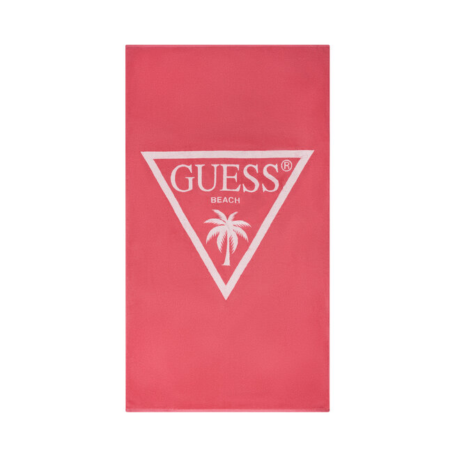 Ręcznik plażowy Guess E5GZ14 - Różowy