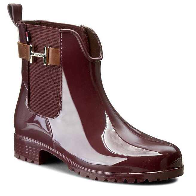 Kalosze Tommy Hilfiger Oxley 7R FW56821567 Decadent Chocolate Noce