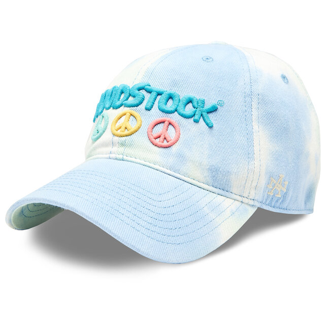 Czapka z daszkiem American Needle Tie Dye Ballpark - Woodstock - Kolorowy