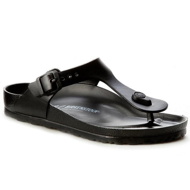 Flip flop Birkenstock Gizeh 0128201 Black 0128201 imagine noua