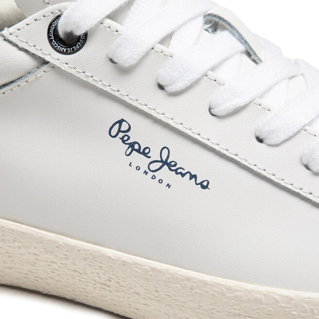 Sneakers Pepe Jeans Portobello Classic PMS30435 Weiß | eschuhe.de