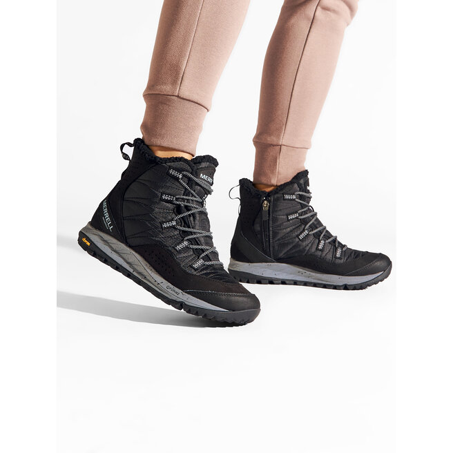 Merrell Туристически Merrell Antora Sneaker Boot Wp J066944 Black