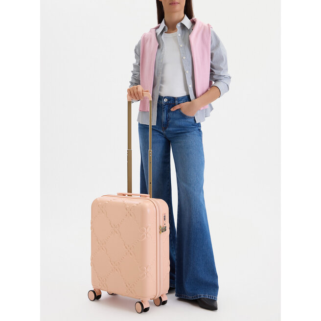 Walizka kabinowa Nine West CEO-NW-S-006-09 BEIGE Beżowy -