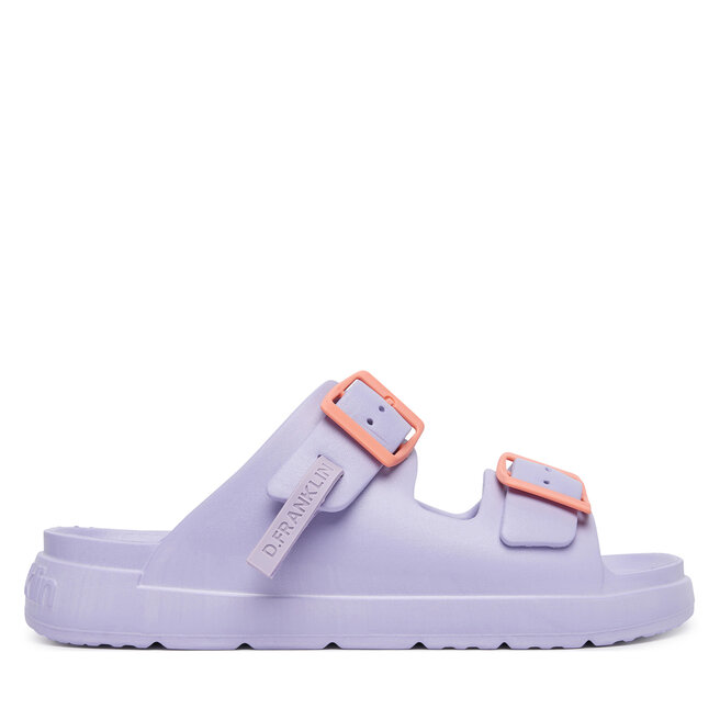 Klapki D.Franklin Vibe Foam 2 DFSH413005 Fioletowy -