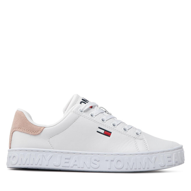 Tommy Jeans Sneakersy Tommy Jeans Sneaker Pop EN0EN01846 White YBR