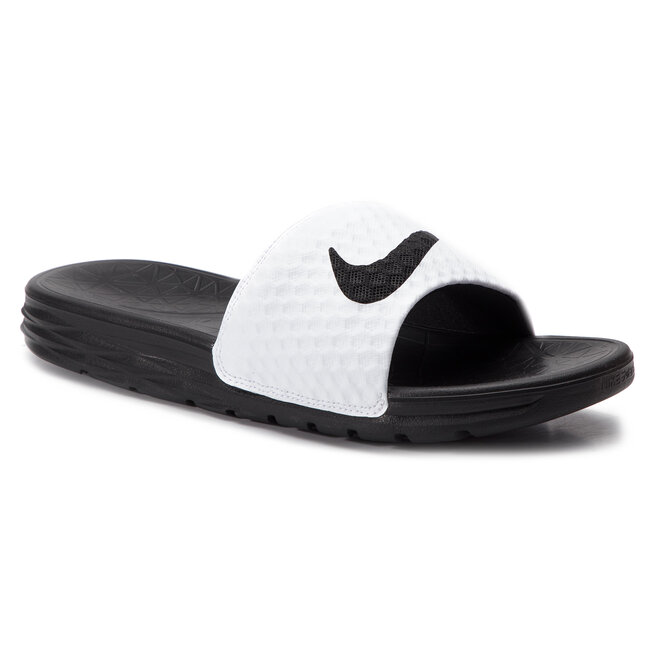 Nike Benassi Solarsoft 705474 100 White/Black Www.zapatos.es