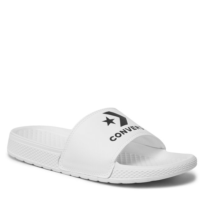 White shop slip converse