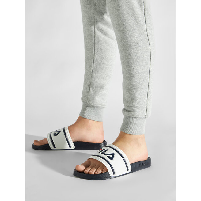 Fila Ciabatte Fila Morro Bay III FFM0180 White/Fila Navy