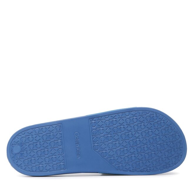 Calvin Klein Ciabatte Calvin Klein Pool Slide Rubber HM0HM00636 Ultra Blue C66