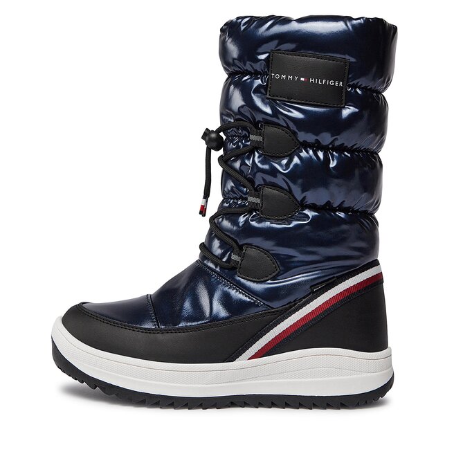 Tommy Hilfiger Cizme de zăpadă Tommy Hilfiger T3A6-33069-1669803 S Blue 803