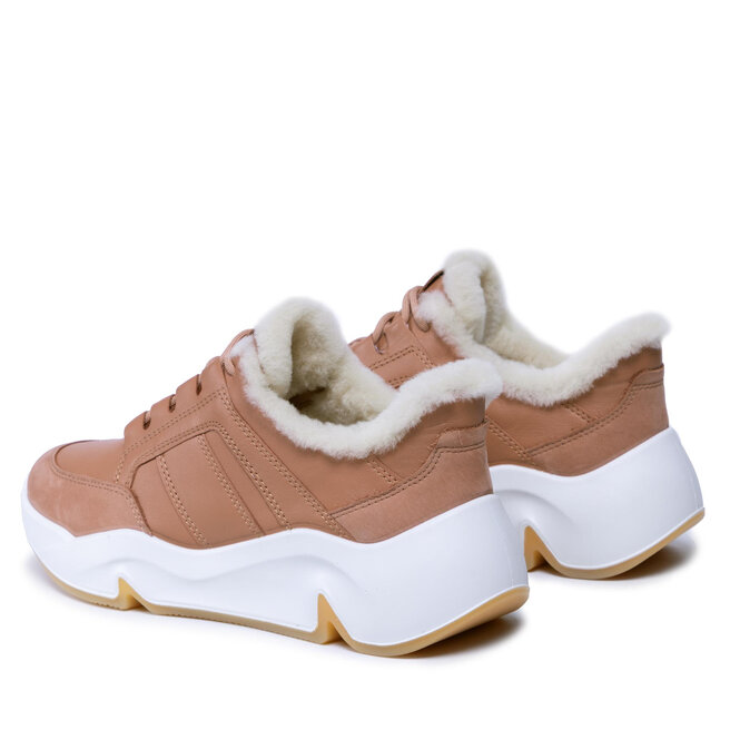 ECCO Sneakersy ECCO Chunky Sneaker W 20322360222 Toffee/Toffee