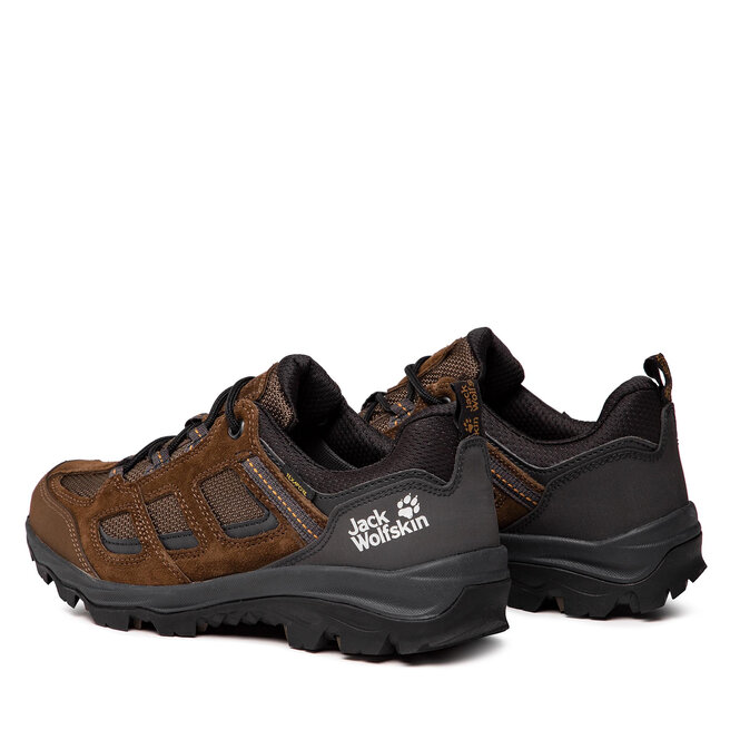 Jack Wolfskin Trekingová obuv Jack Wolfskin Vojo 3 Texapore Low M 4042441 Brown/Phantom