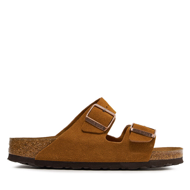 Klapki Birkenstock Arizona Bs - Brązowy