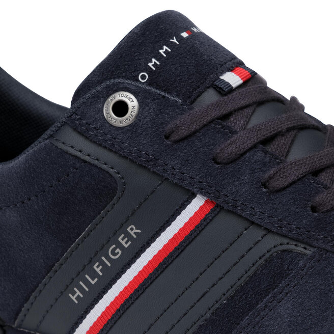 Tommy Hilfiger Sneakersy Tommy Hilfiger Iconic Suede Runner FM0FM03001 Desert Sky DW5