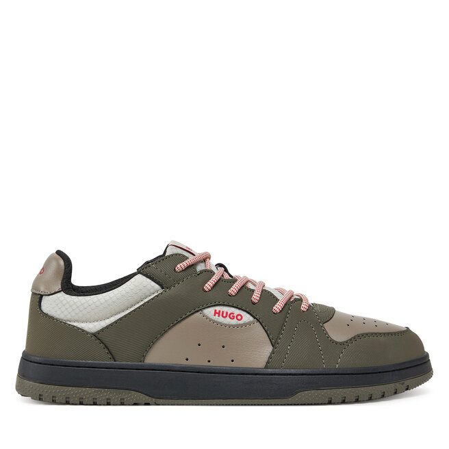 Sneakersy HUGO Hadrian - Brązowy