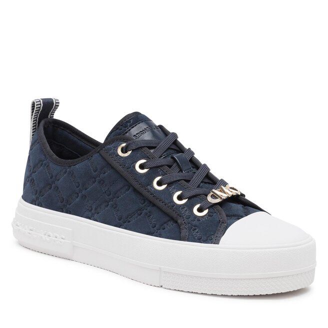 Sneakers MICHAEL Michael Kors Evy Lace Up 43F3EYFS2S Navy | epapoutsia.gr