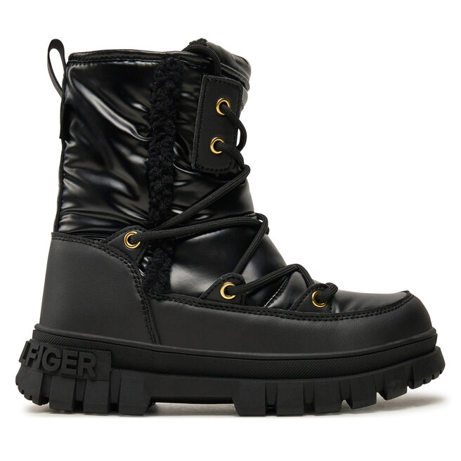 Śniegowce Tommy Hilfiger Fur Boot - S Czarny