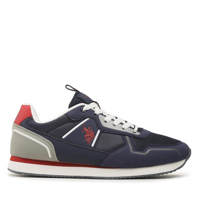 Sneakersy U.S. Polo Assn. Nobil - Niebieski