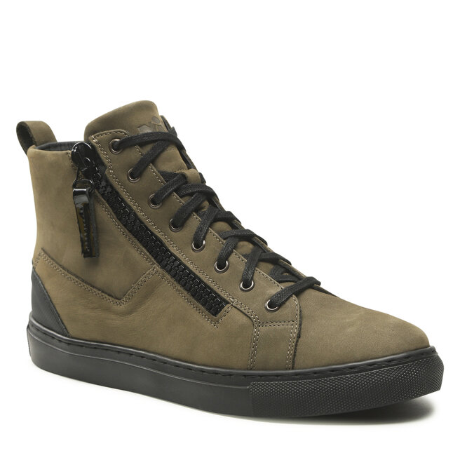 Nik Sneakersy Nik 02-0629-02-4-16-03 Zielony Ciemny