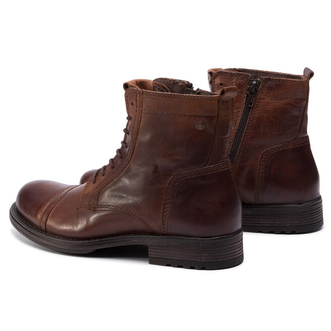 Jack&Jones Kozačky Jack&Jones Jfwrussel 12156000 Cognac