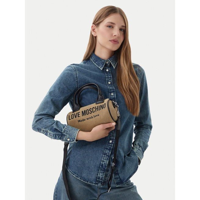 Torebka LOVE MOSCHINO JC4231PP0OKB190A Beżowy -