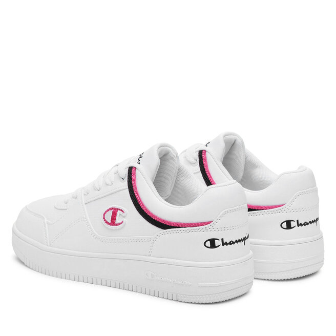 Champion Sneakersy Champion Rebound Low Low Cut Shoe S11469-WW015 Wht/Nbk/Fucsia