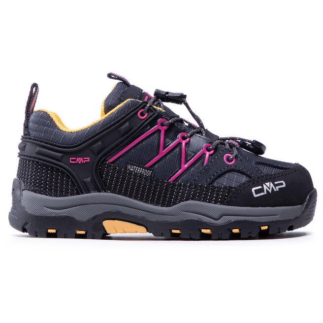 CMP Туристически CMP Kids Rigel Low Trekking Shoe Wp 3Q54554 Antracite/Bouganville 54UE
