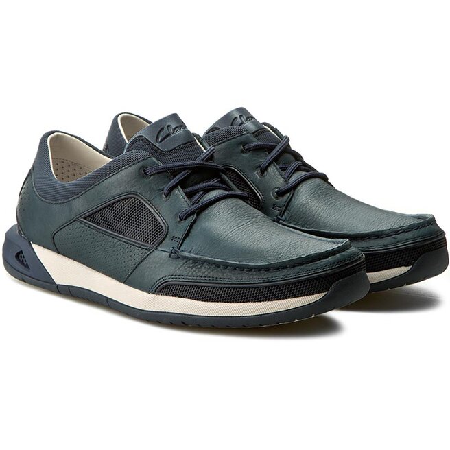 Clarks ormand sail new arrivals navy casual shoes