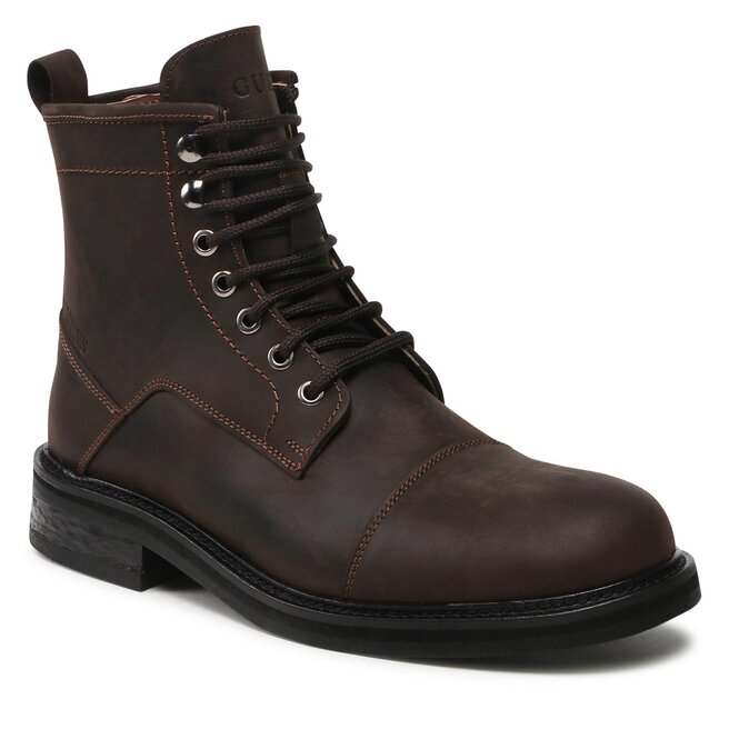 Ghete Guess Arco Lace Up FM8ALU LEA10 BROWN altele-De imagine noua