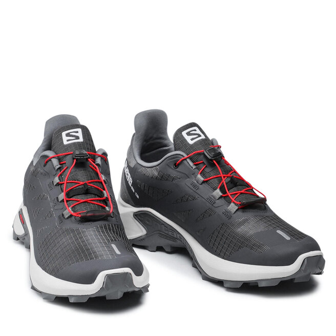 Salomon Παπούτσια Salomon Supercross 3 414504 26 W0 Ebony/Lunar Rock/Quiet Shade