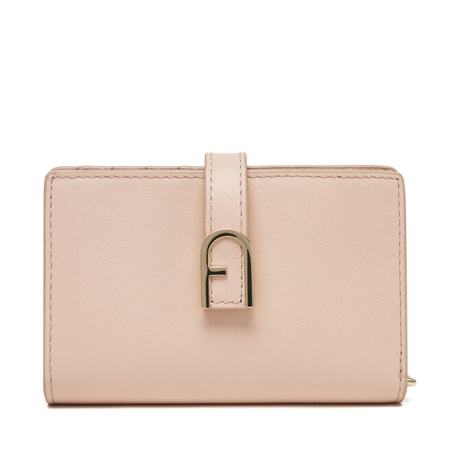 Duży Portfel Damski Furla Flow S Compact Wallet WP00401 BX2045 - Różowy