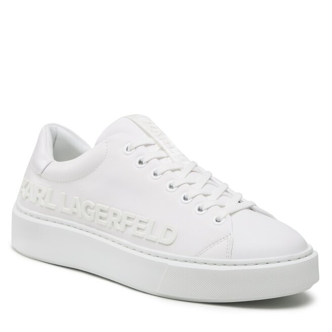 Sneakers KARL LAGERFELD KL52225 White Lthr epantofi-Bărbați-Pantofi-De imagine noua