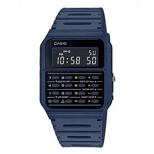 Laikrodis Casio Vintage CA-53WF-2BEF Navy/Navy • Www.eavalyne.lt