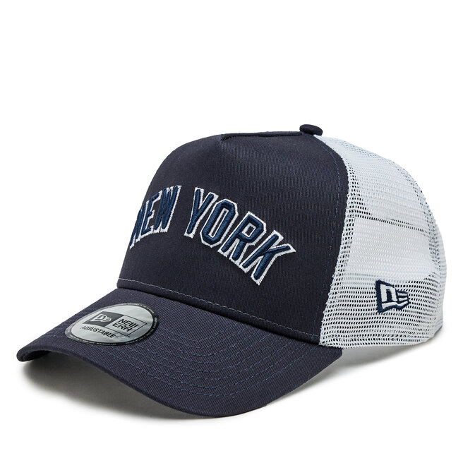 New Era Čiapka New Era Team Script Trucker Nyy 60364216 Čierna